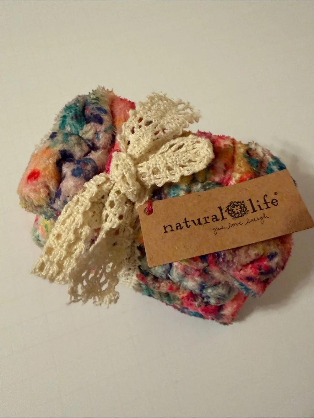 NATURAL LIFE WASHBAND SET PINK WATERCOLOR